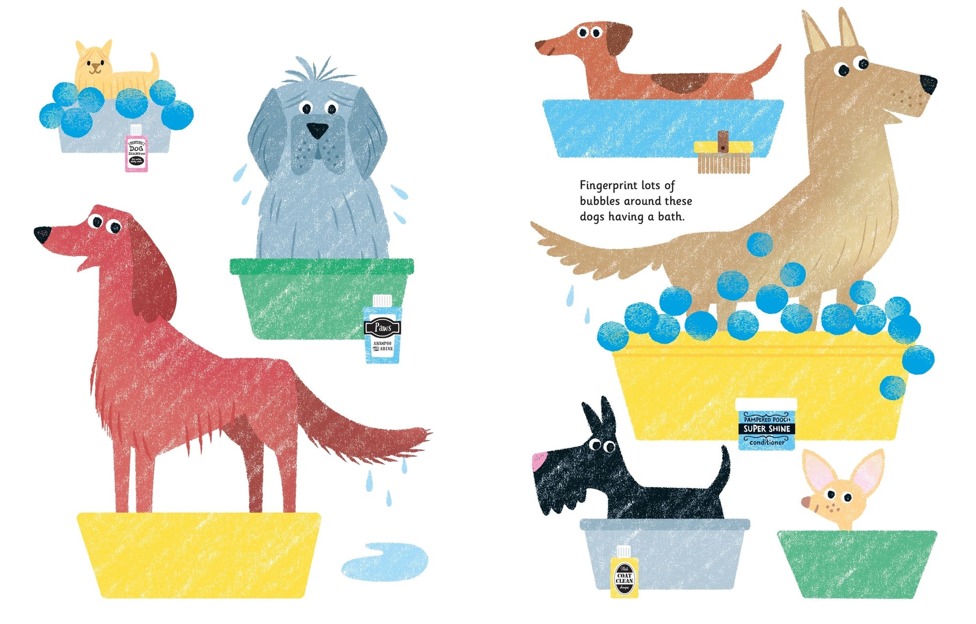 Usborne Fingerprint Activities (6 Titles) - Pupsik Singapore