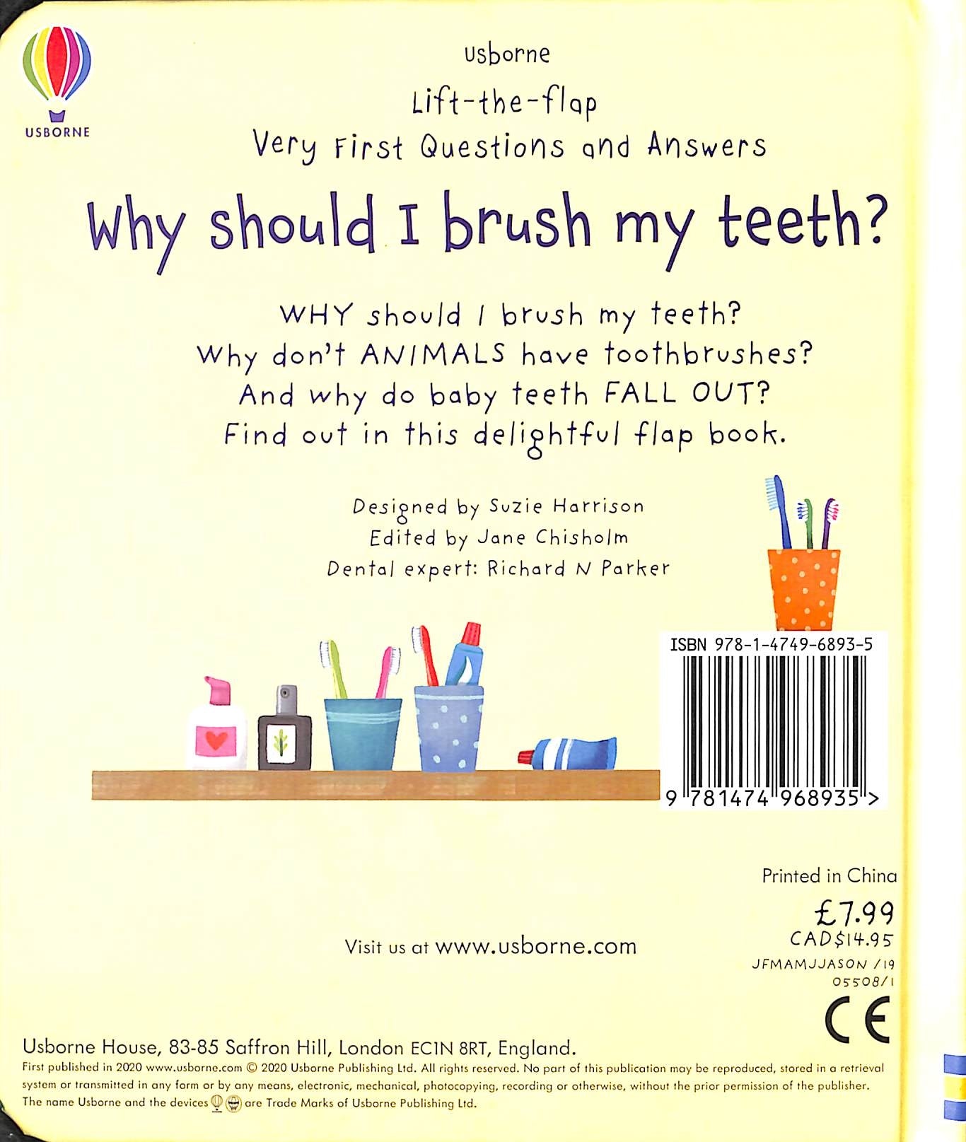 Usborne Lift-The-Flap Very First Questions And Answers Book (10 Titles) - Pupsik Singapore