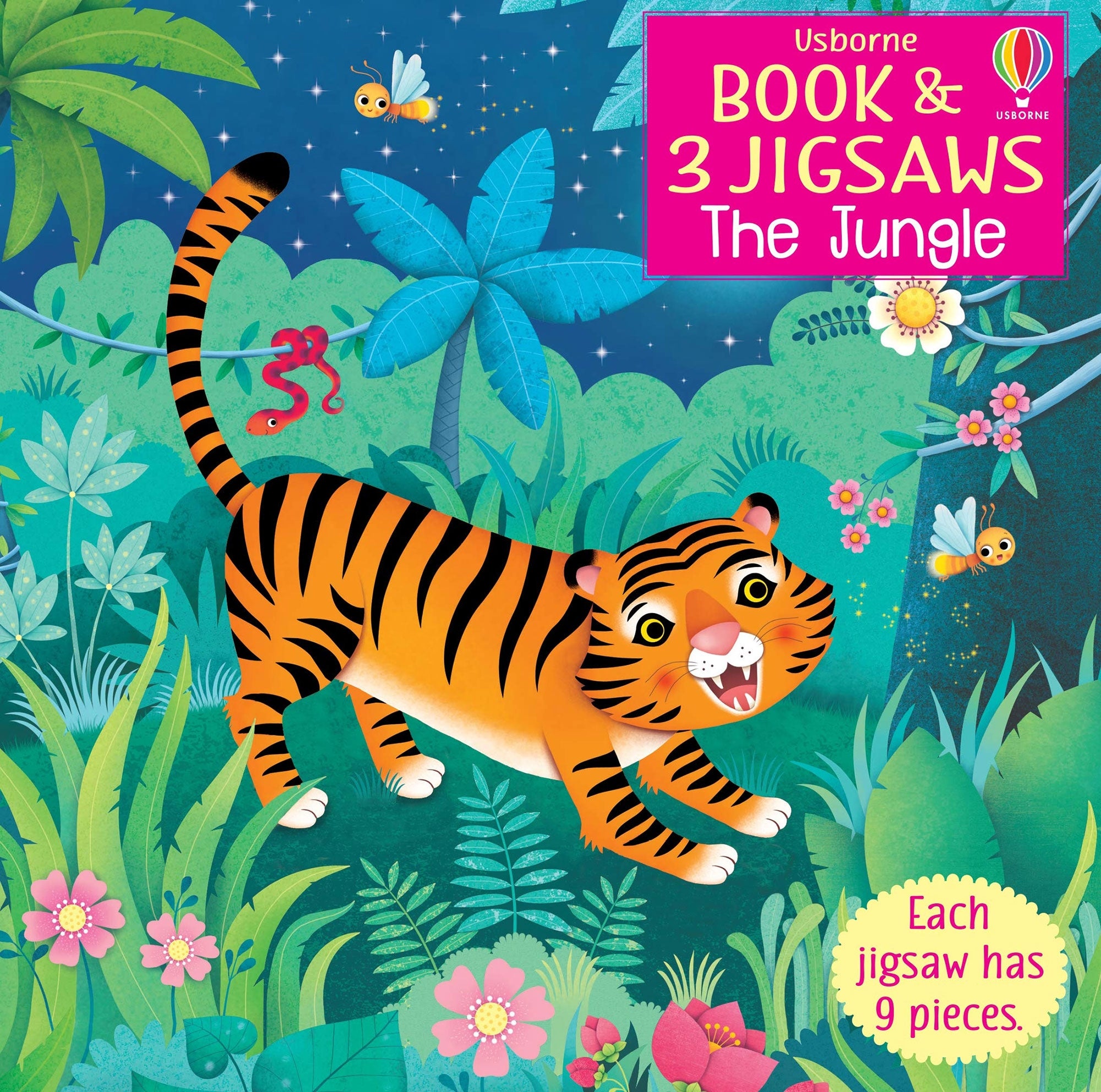 Usborne Book & 3 Jigsaws Box Set (5 Titles) - Pupsik Singapore