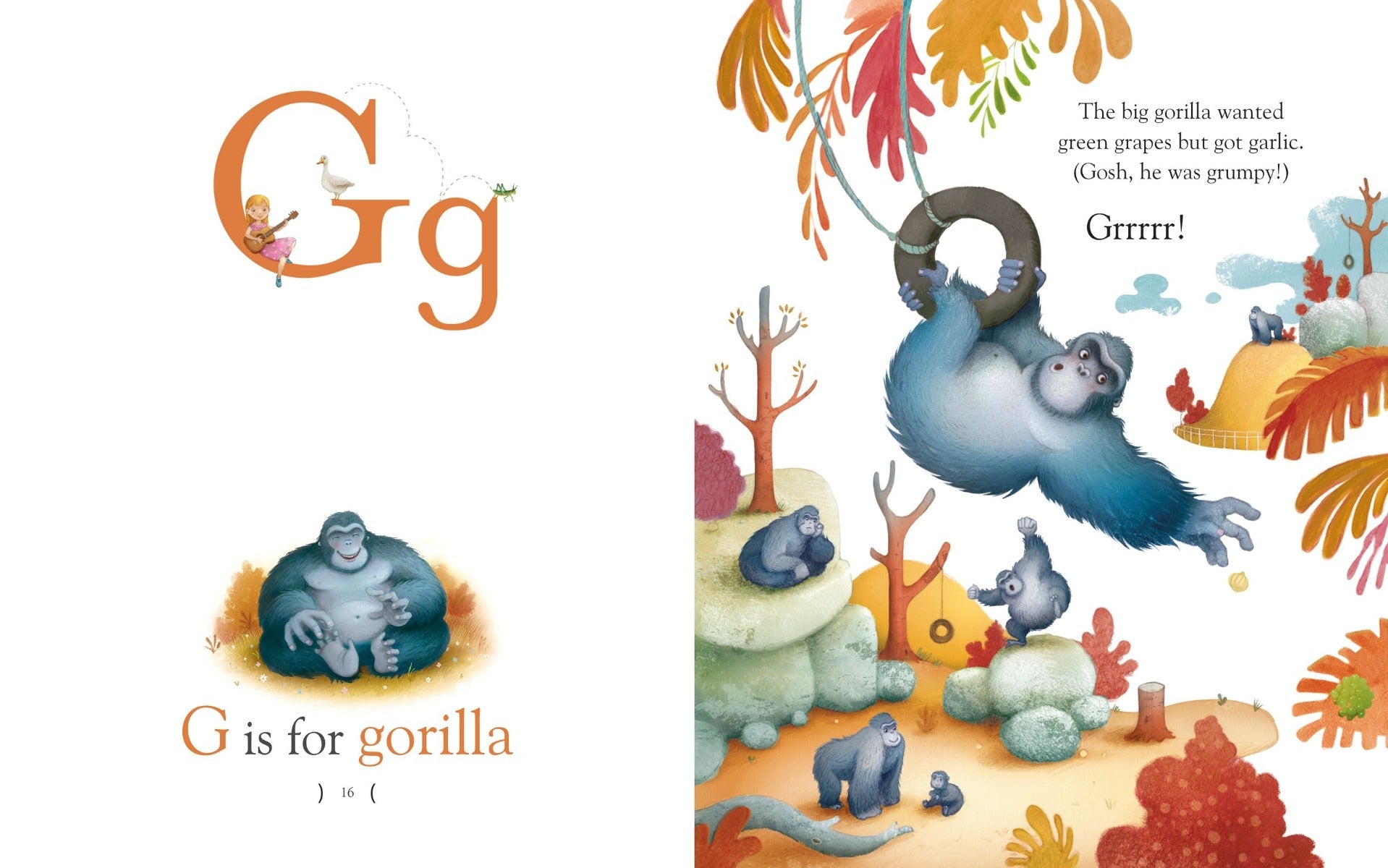 Usborne Illustrated Alphabets Book