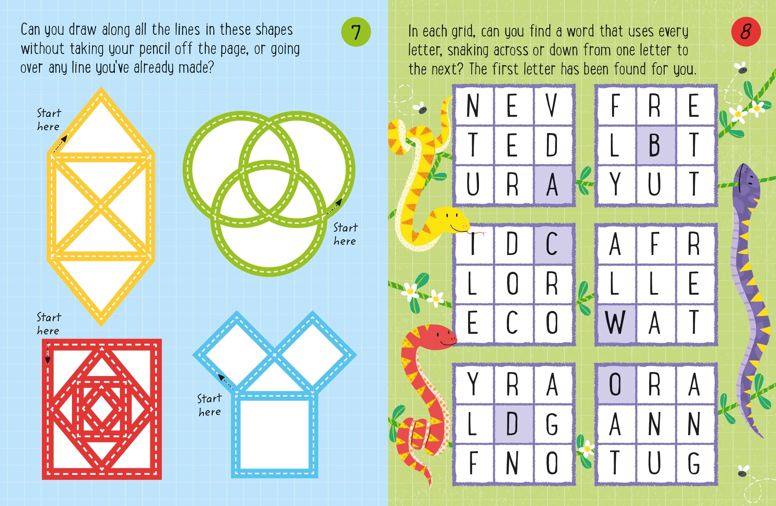 Usborne Travel Pencil & Paper Puzzles Book