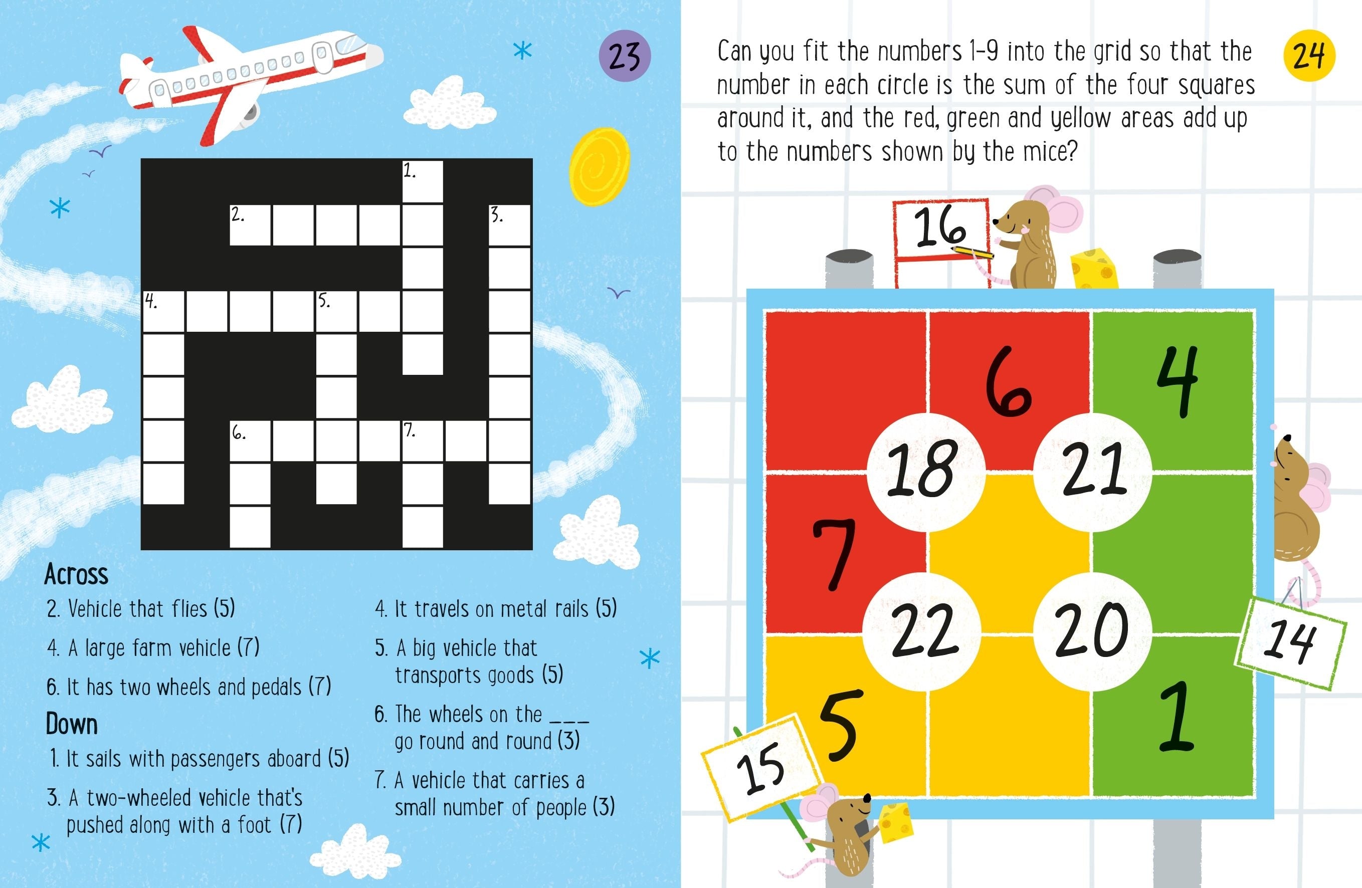 Usborne Travel Pencil & Paper Puzzles Book