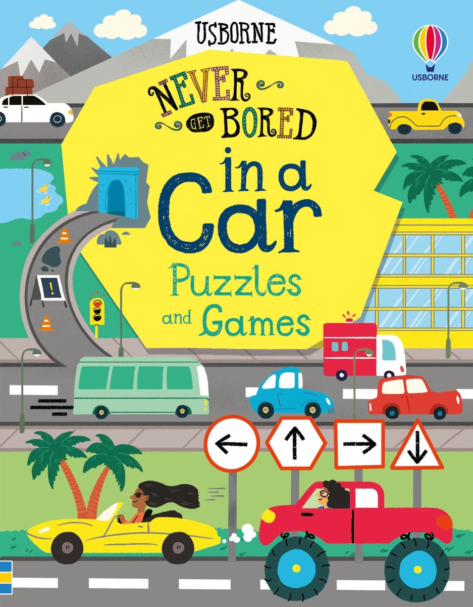 Usborne Never Get Bored in a Car Puzzle & Games