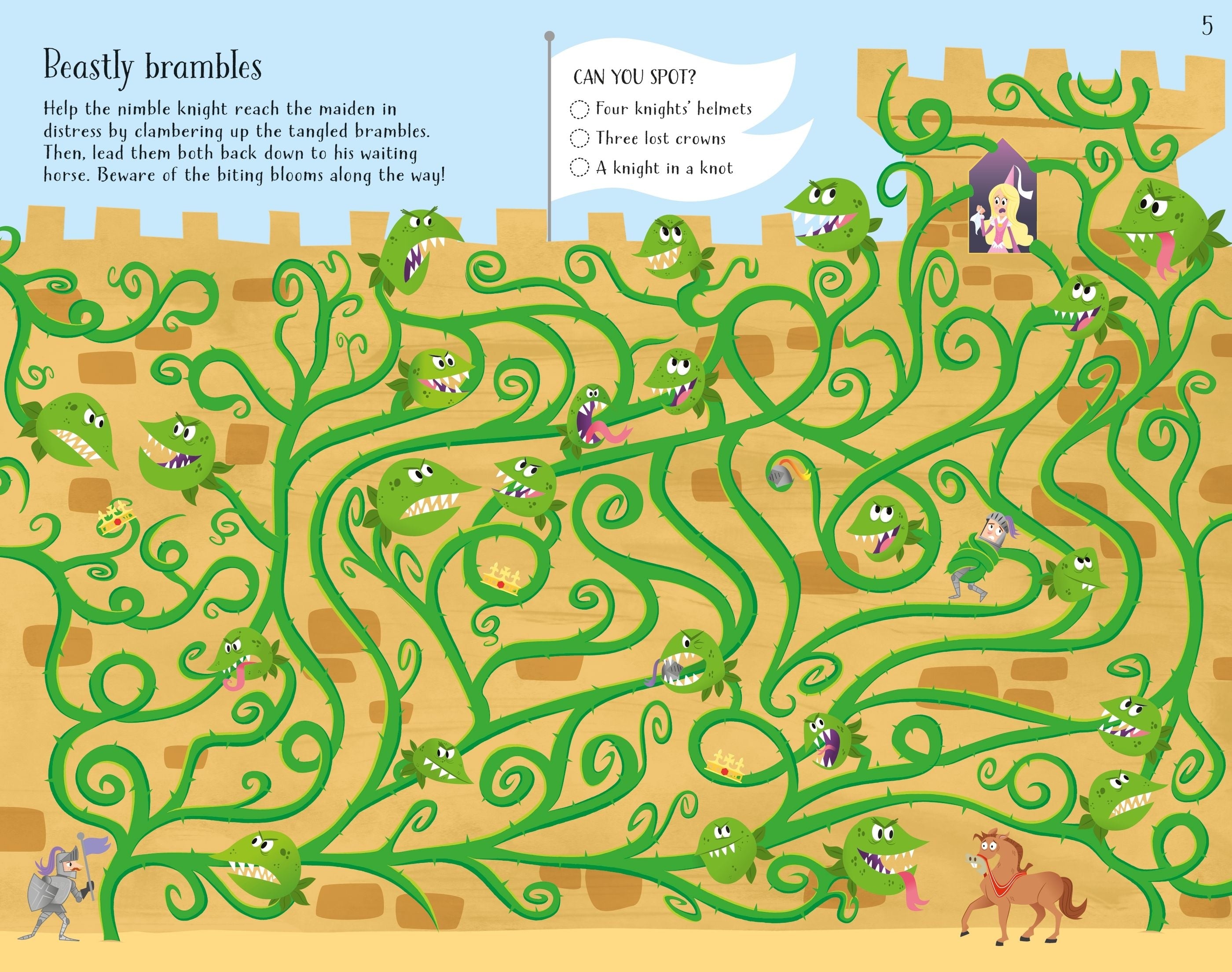 Usborne Maze Puzzles Activity Pad