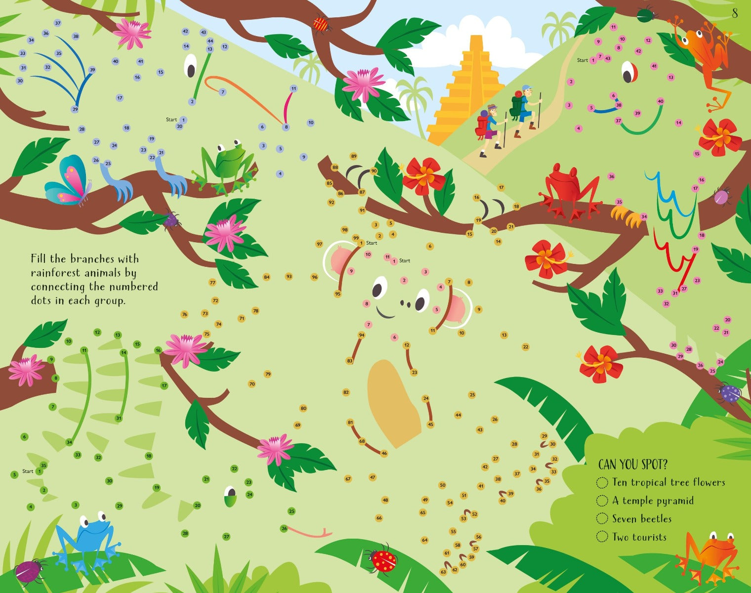 Usborne Dot-to-Dot Puzzle Book