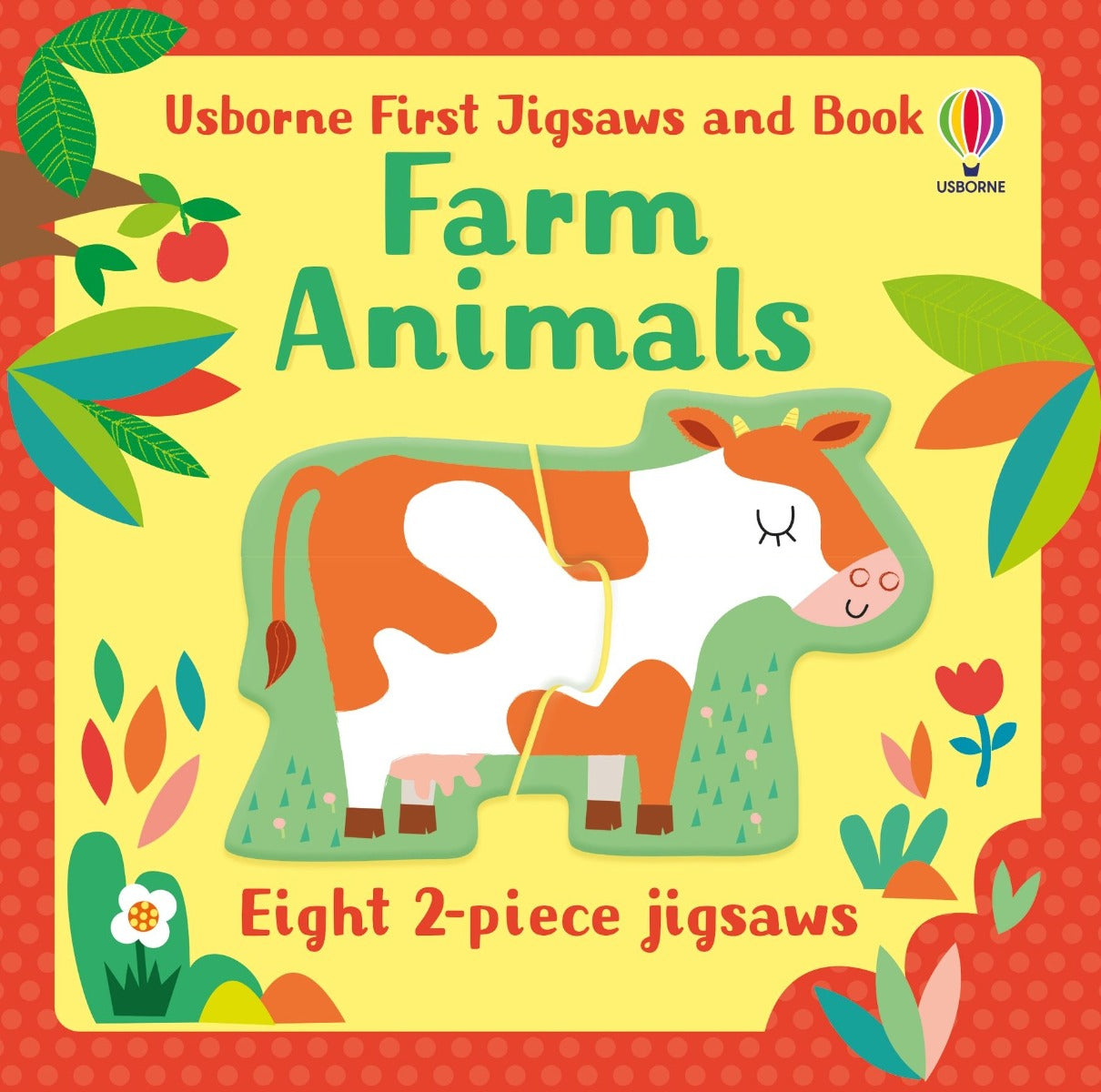 Usborne First Jigsaws And Book (2 Titles) - Pupsik Singapore