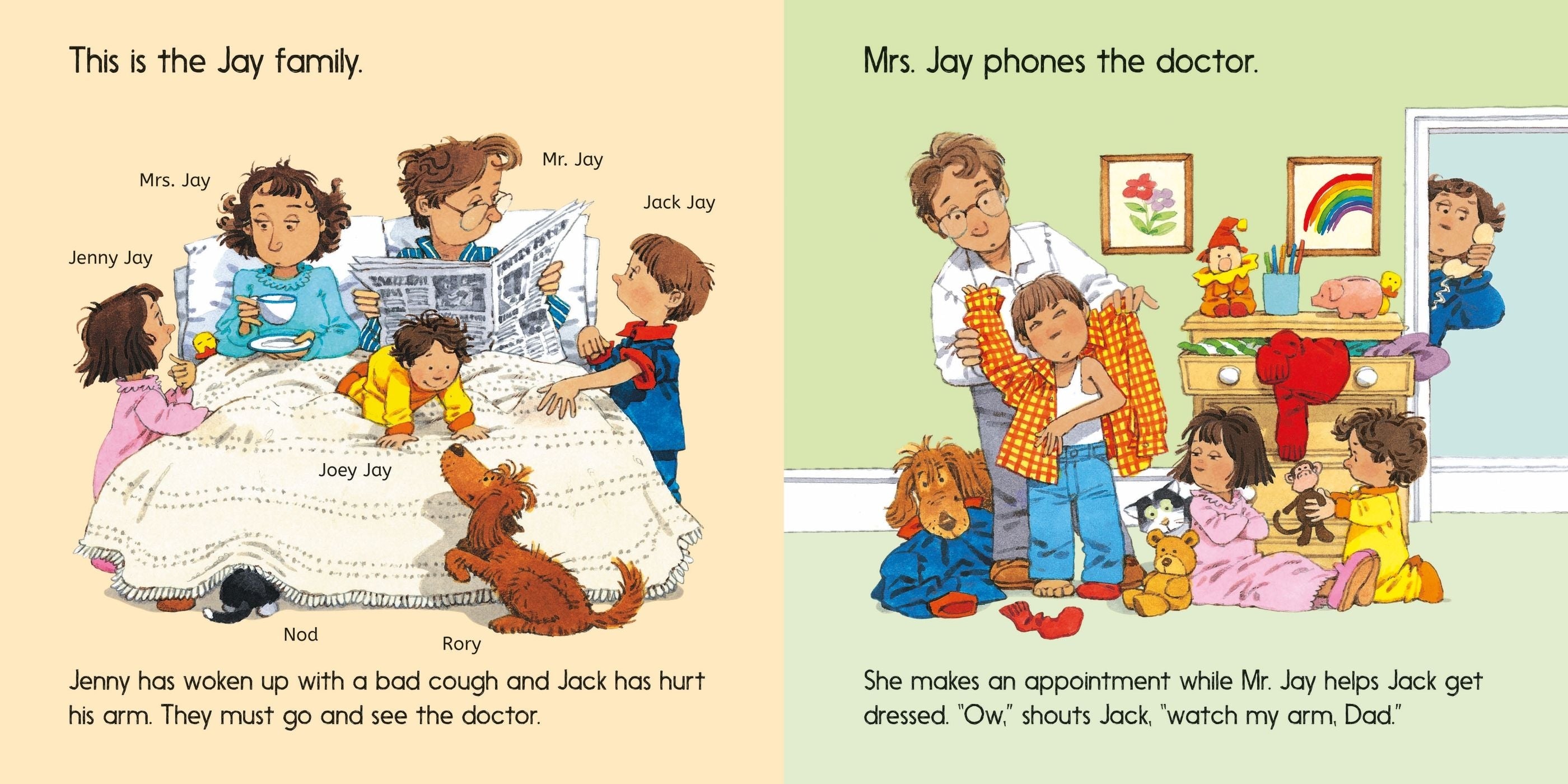 Usborne First Experiences - Going To The Doctor Story Book