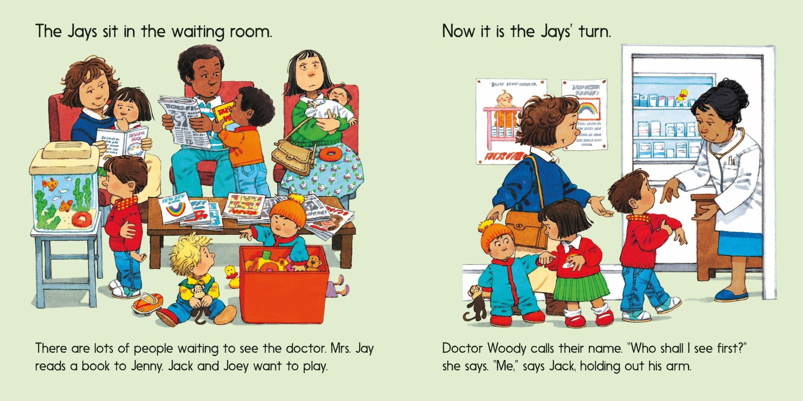 Usborne First Experiences - Going To The Doctor Story Book