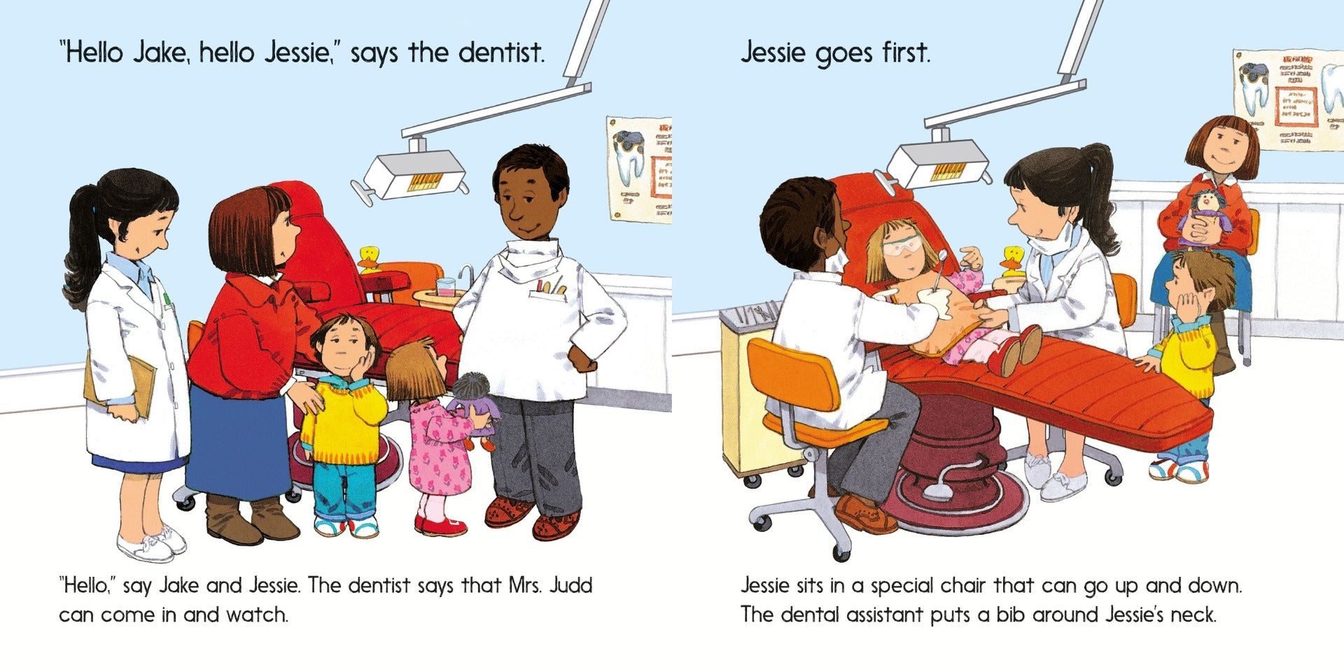 Usborne First Experiences - Going To The Dentist Story Book