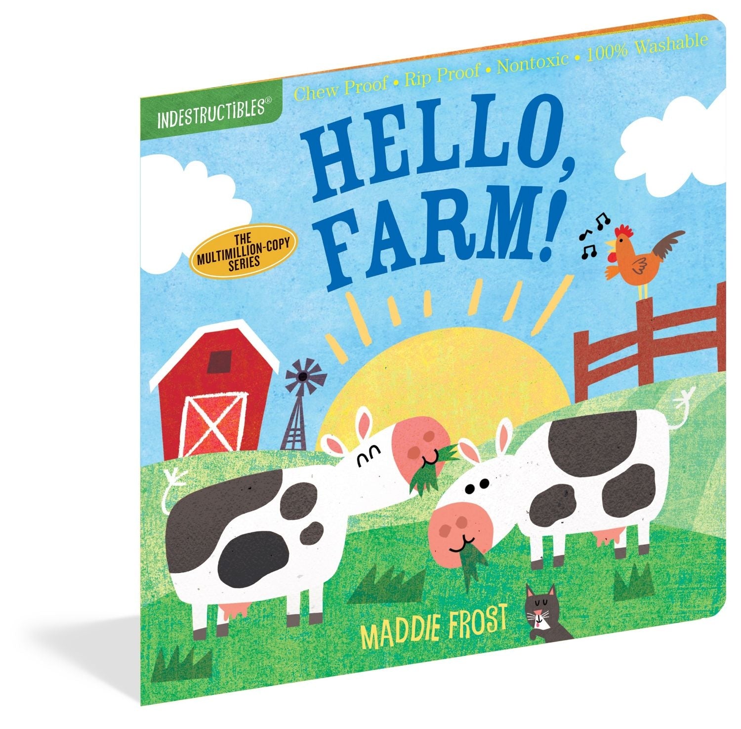 Hello, Farm! Baby Story Book (Indestructibles Series)