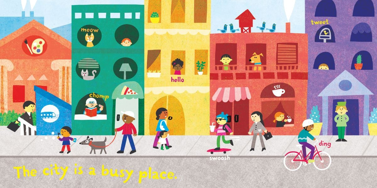 Busy City Baby Story Book (Indestructibles Series)