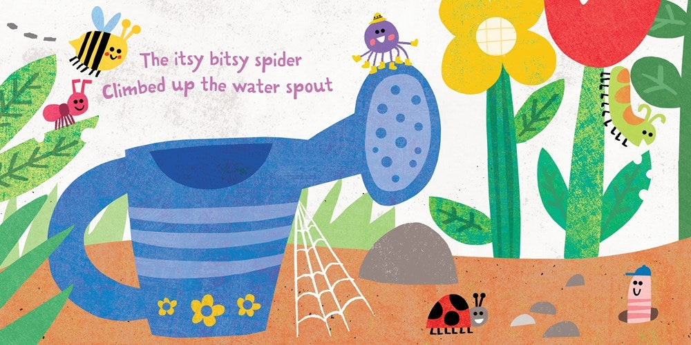 The Itsy Bitsy Spider Baby Rhyme Book (Indestructibles Series)