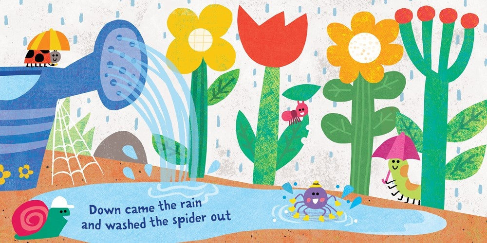 The Itsy Bitsy Spider Baby Rhyme Book (Indestructibles Series)