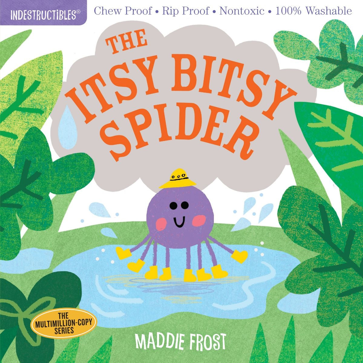 The Itsy Bitsy Spider Baby Rhyme Book (Indestructibles Series)