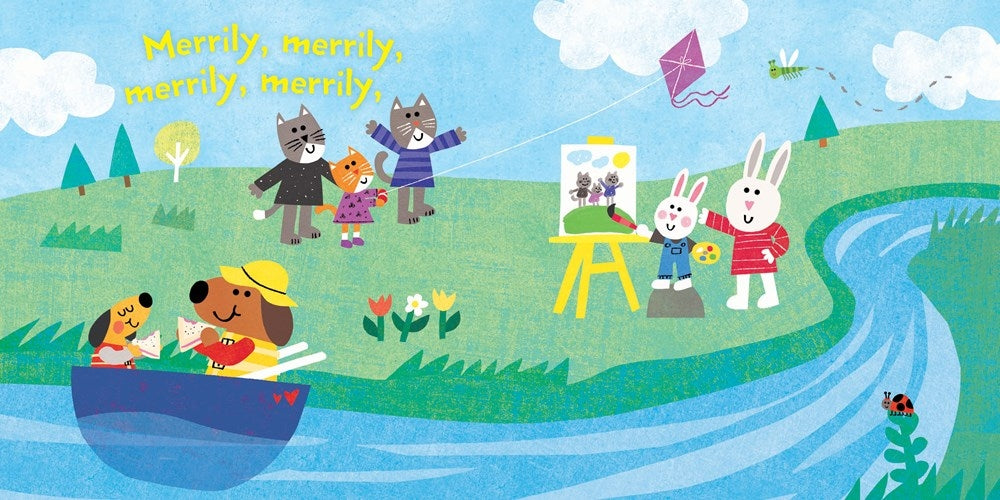 Row, Row, Row Your Boat Baby Rhyme Book (Indestructibles Series)