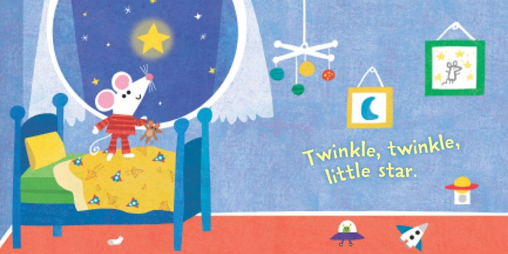 Twinkle, Twinkle, Little Star Baby Rhyme Book (Indestructibles Series)
