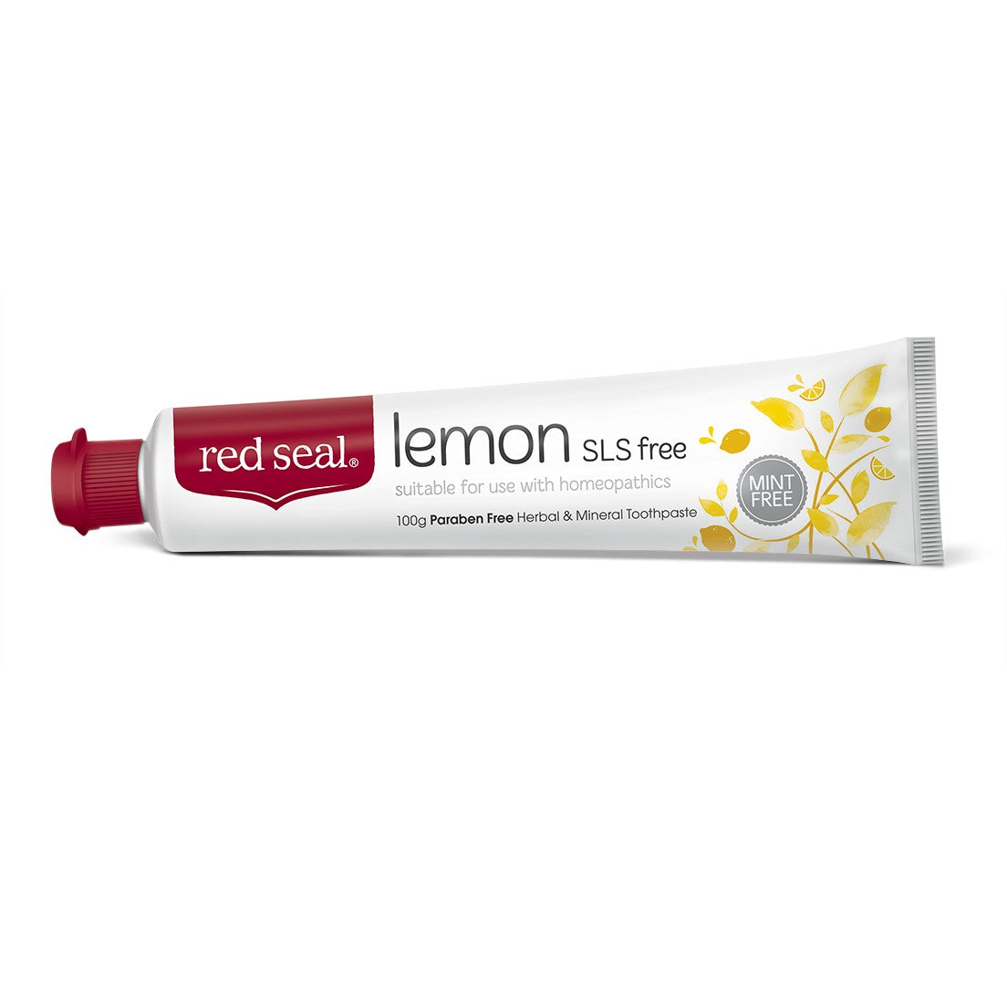 Red Seal Lemon SLS Free Natural Toothpaste, 100g (Exp 01/28)