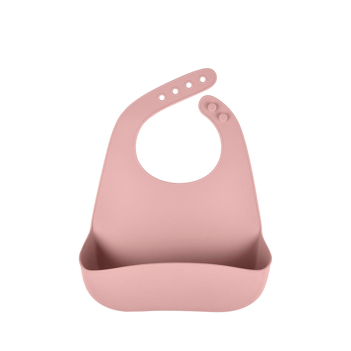 Biomom Silicone Peach-Shaped Baby Bib (5 Colors) - Pupsik Singapore