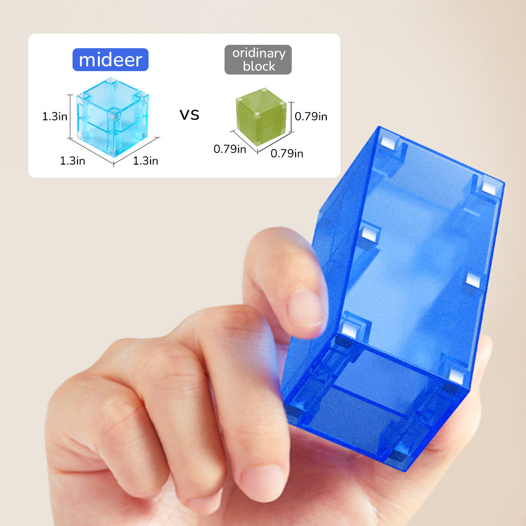 Mideer Creative Magnetic Building Blocks, 20pcs