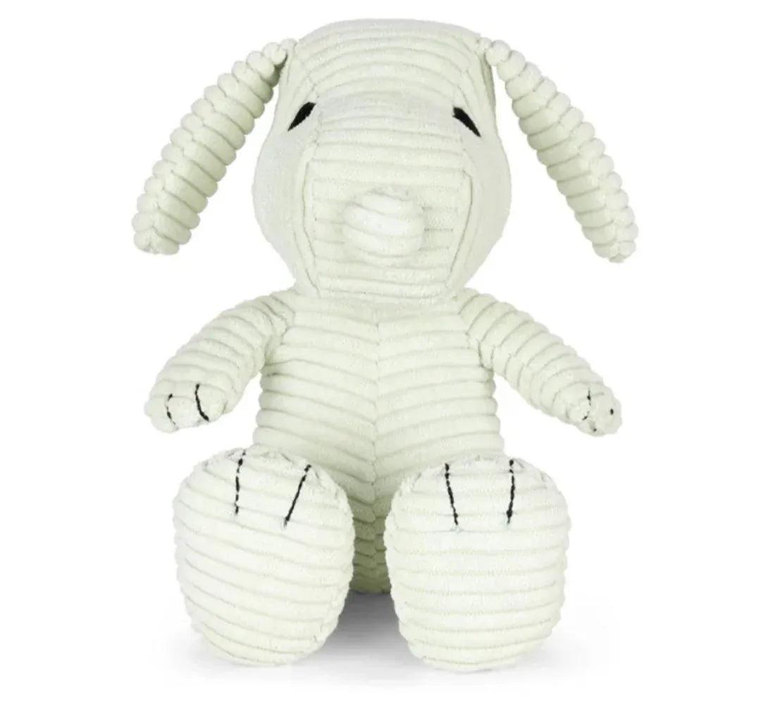 Peanuts Snoopy ECO Corduroy Soft Toy (19cm) - Fresh Mint - Pupsik Singapore
