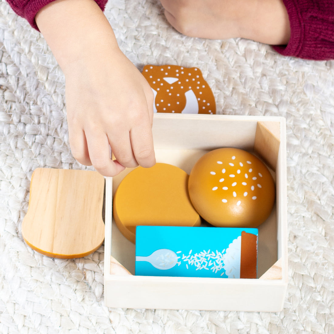 Melissa & Doug Wooden Food Groups (3 Types) - Pupsik Singapore