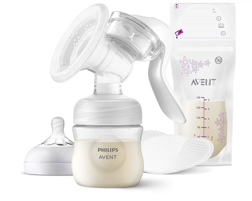 Philips Avent Manual Breast Pump Kit with Storage Bags
