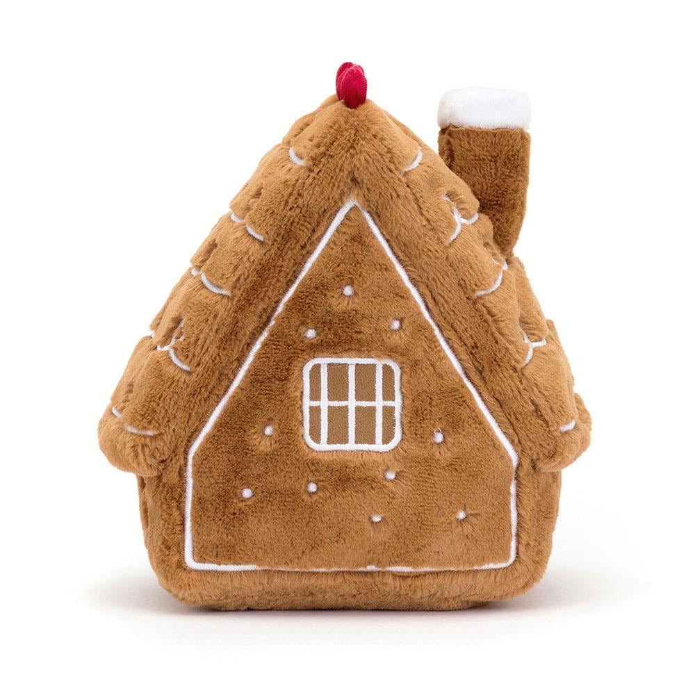 Jellycat Amuseables Gingerbread House Soft Toy (22cm) | Christmas Ed