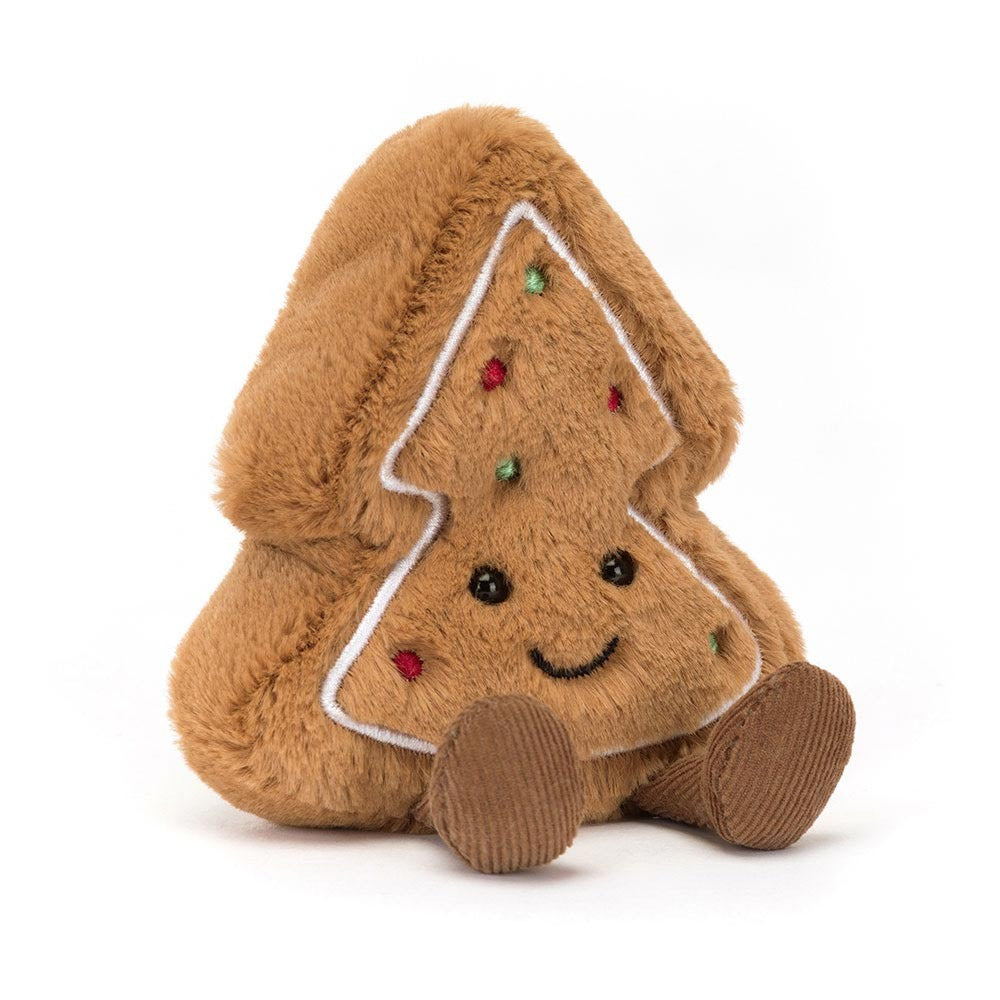 Jellycat Amuseables Tree Cookie Soft Toy (14cm) | Christmas Ed