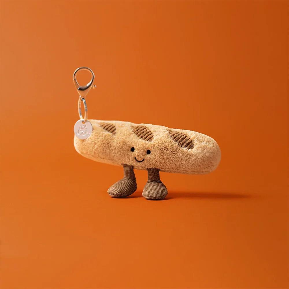 Jellycat Amuseables Baguette Bag Charm - Pupsik Singapore