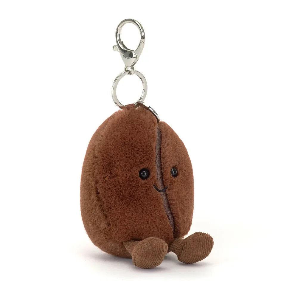 Jellycat Amuseables Coffee Bean Bag Charm - Pupsik Singapore
