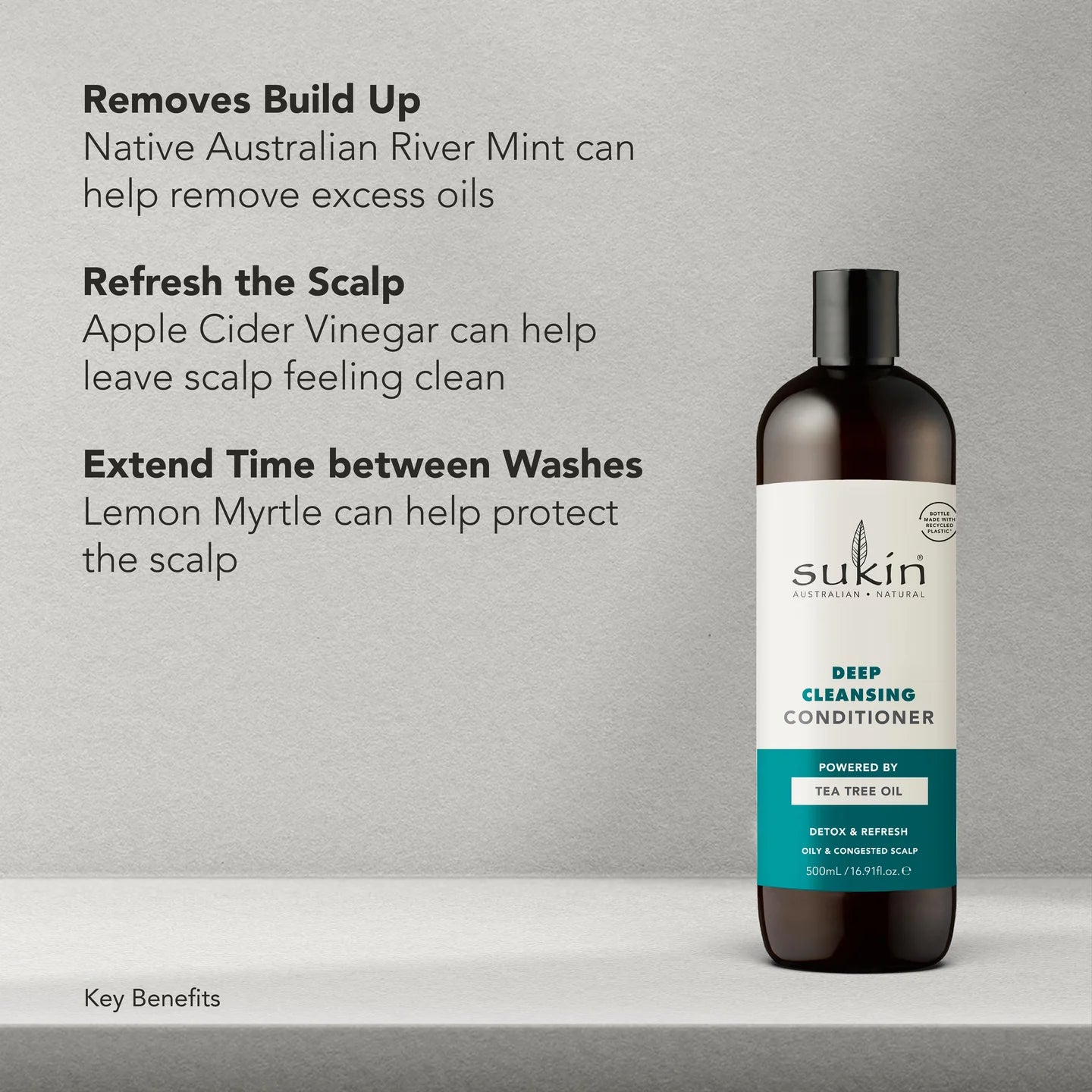 Sukin Natural Deep Cleanse Conditioner (2 Sizes)