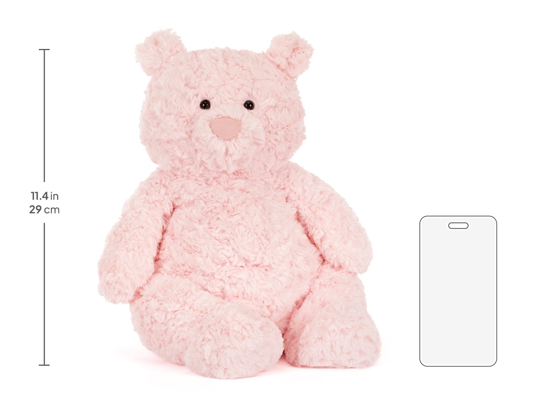 Jellycat Leola Bear Soft Toy (2 Sizes)