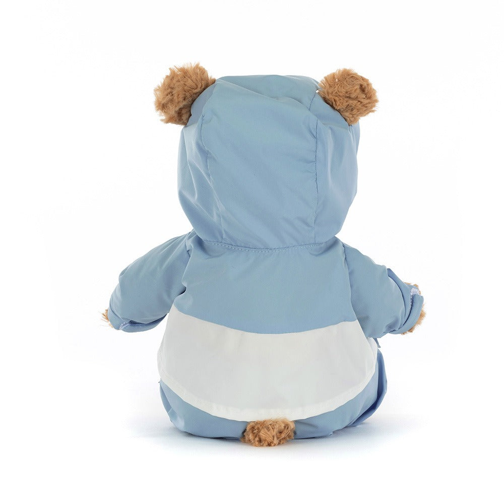 Jellycat Bartholomew Bear 'Snow Suit' Soft Toy (26cm) | Christmas Ed