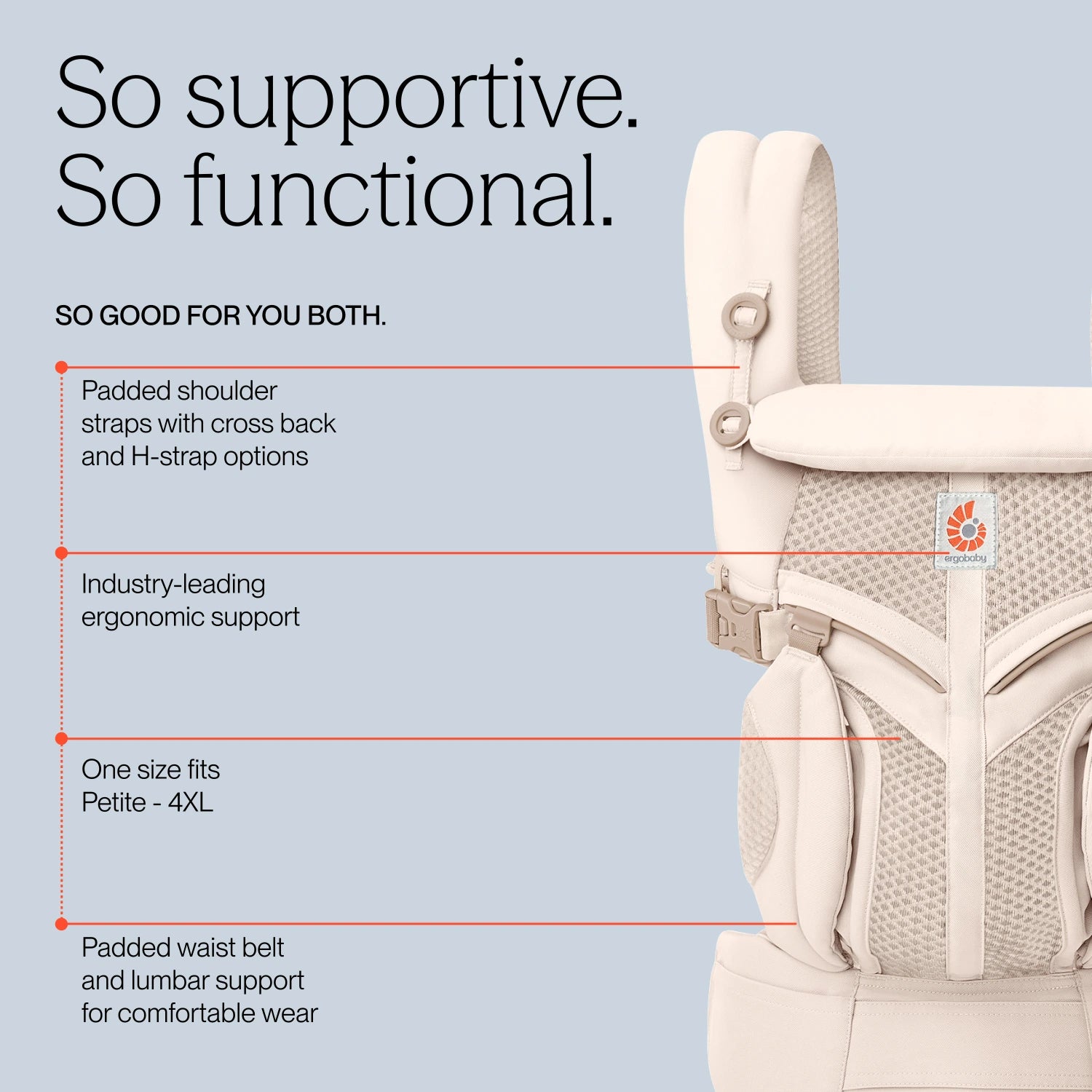 Ergobaby Omni Classic Mesh Baby Carrier (4 Colors)