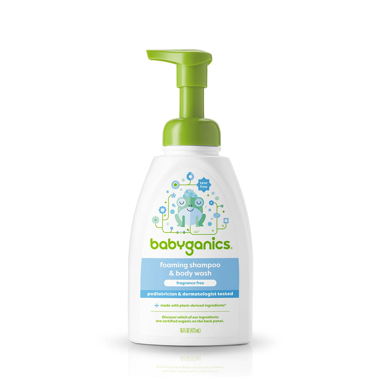 Babyganics Shampoo & Body Wash - Fragrance Free (473ml) - Exp 12/27 - Pupsik Singapore