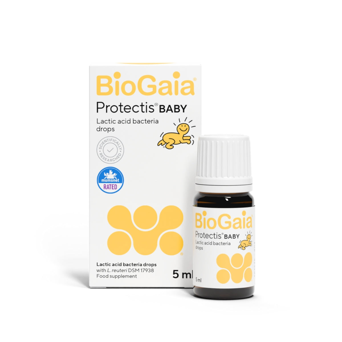 BioGaia Protectis Baby Probiotics Drops, 5ml [UK version] - Exp 05/27 - Pupsik Singapore