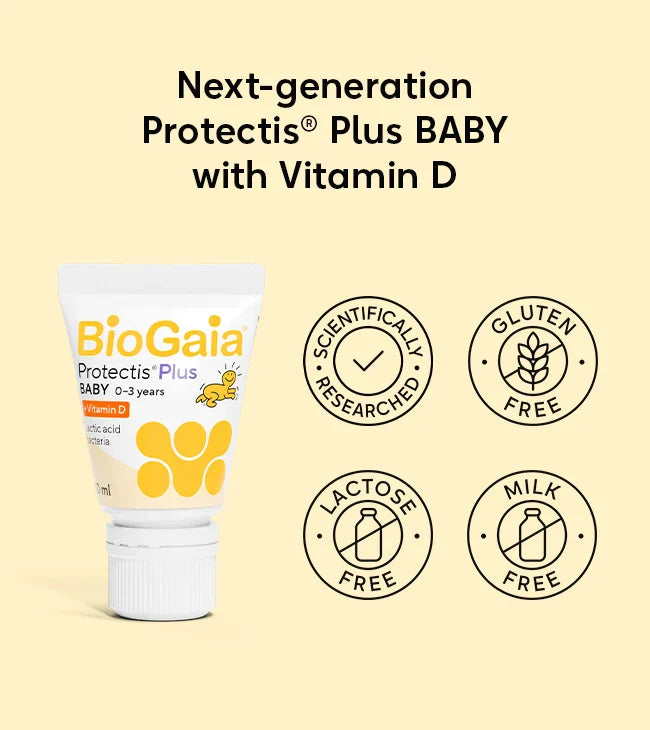 BioGaia Protectis PLUS Baby Probiotics Drops with Vitamin D, 10ml (Exp 10/27)