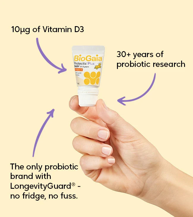 BioGaia Protectis PLUS Baby Probiotics Drops with Vitamin D, 10ml (Exp 10/27)
