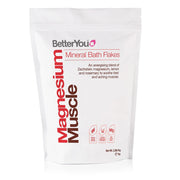 BetterYou Magnesium Muscle Mineral Bath Flakes, 1KG (Exp 10/28)