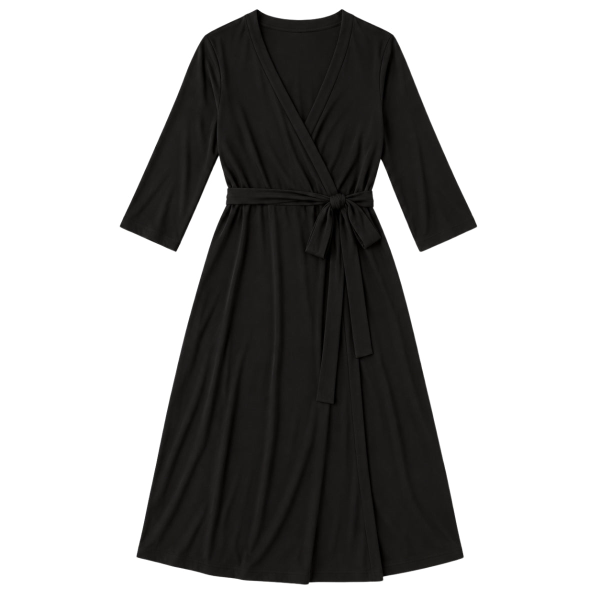 MPJ Bamboo Mom Robe - Black (4 Sizes)