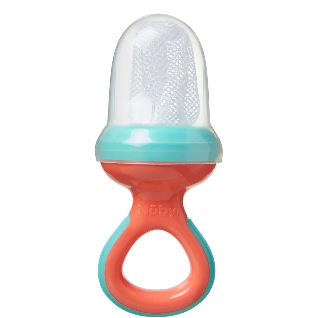 Nuby Nibbler Mesh Fresh Food Feeder, 1pk (Assorted, Random Color)