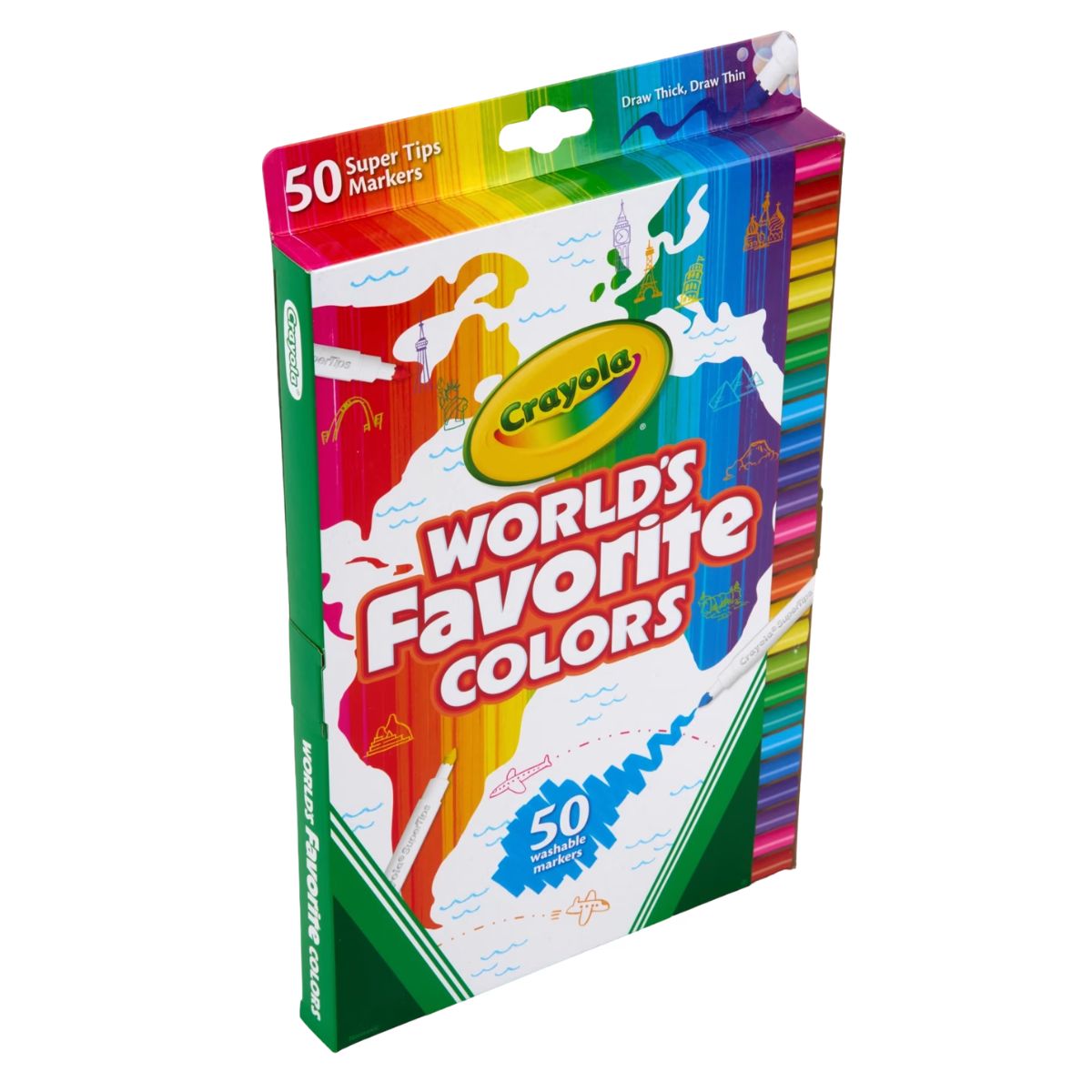 Crayola Super Tips Washable Markers (4 Types)