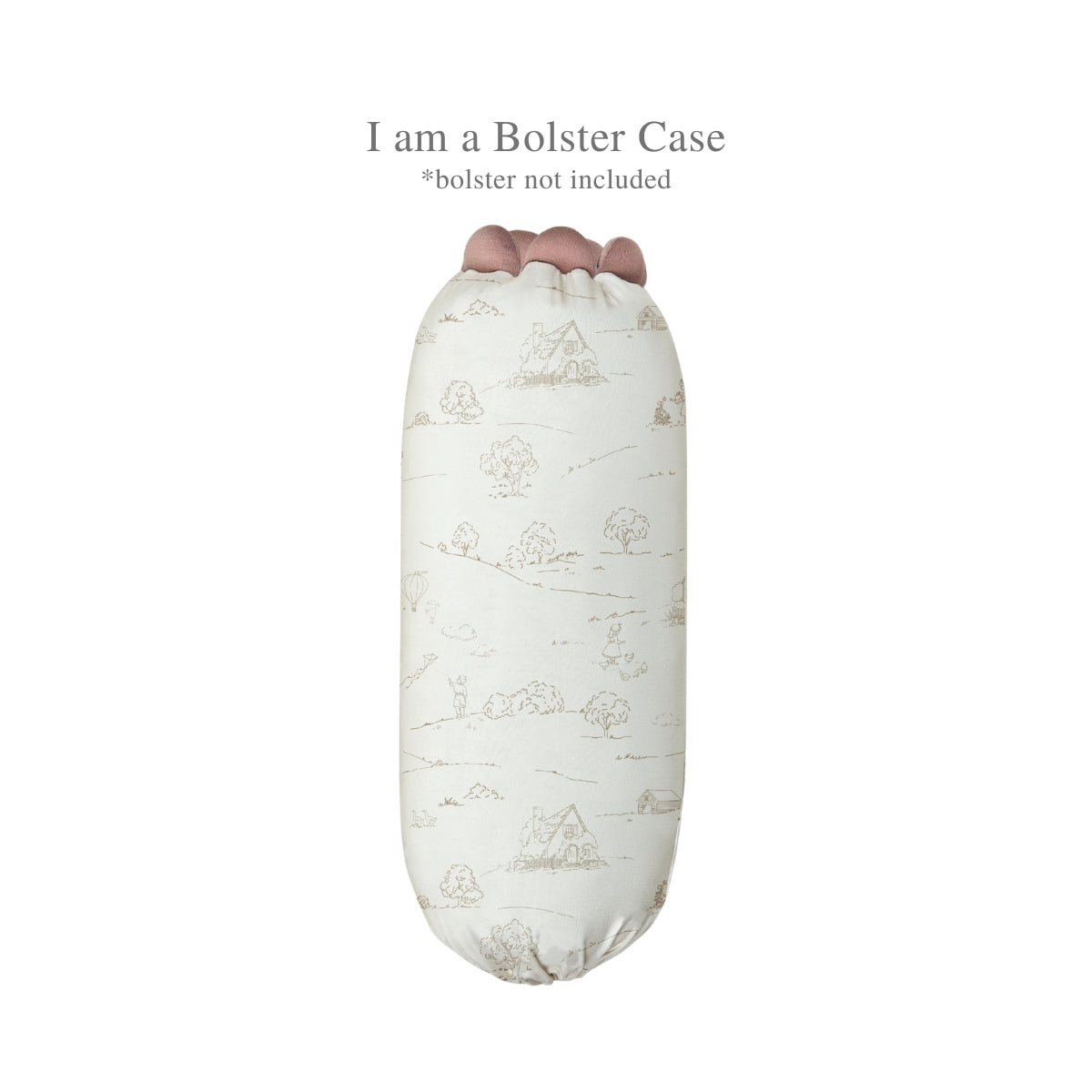 A, Apple Pie Chou Chou Bolster Cover (3 Designs, 4 Sizes)
