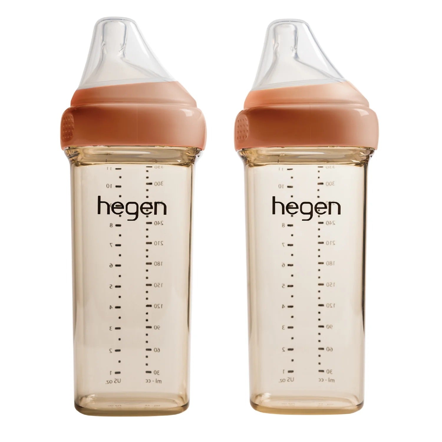 Hegen PCTO™ Milk Feeding Bottle PPSU, 330ml/11oz (2-pack) - 5 Colors