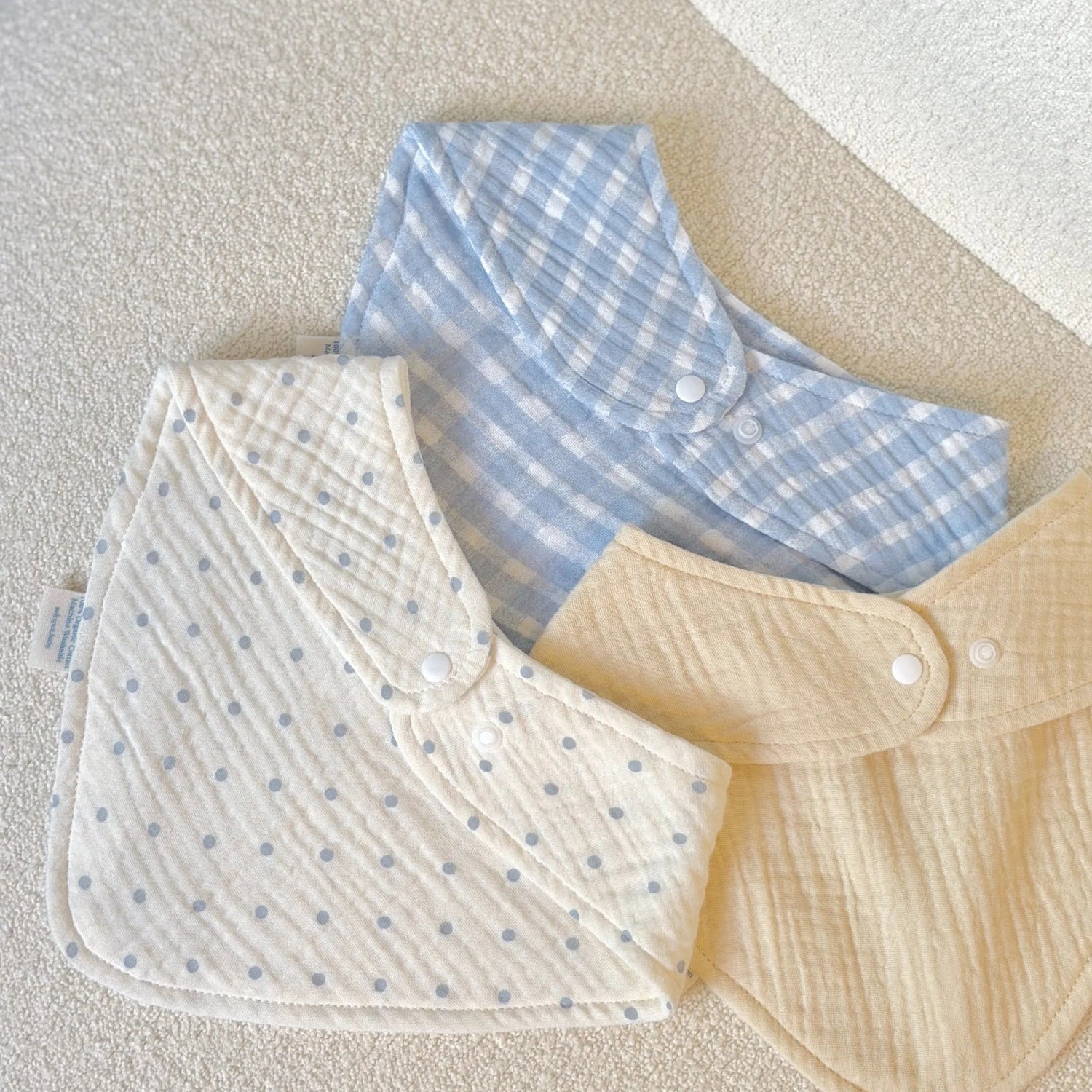 Soft Spot Bandana Bib, 3pk (8 Designs)