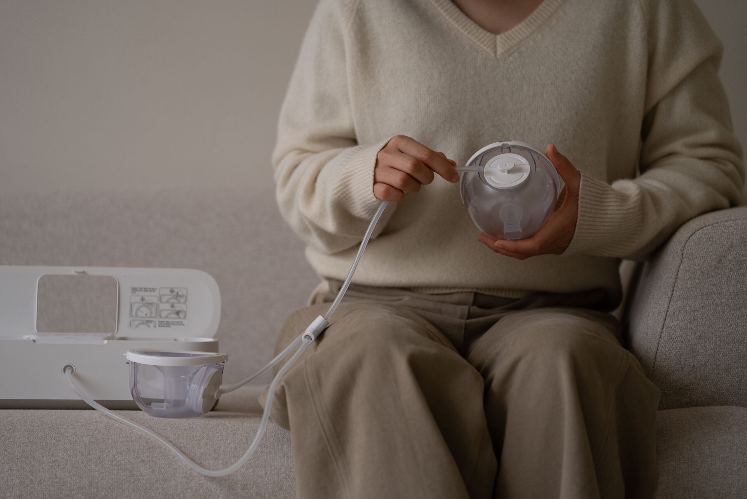 Imani iBox Pro 2-in-1 Electrical Breast Pump (Hospital Grade + Wearable)