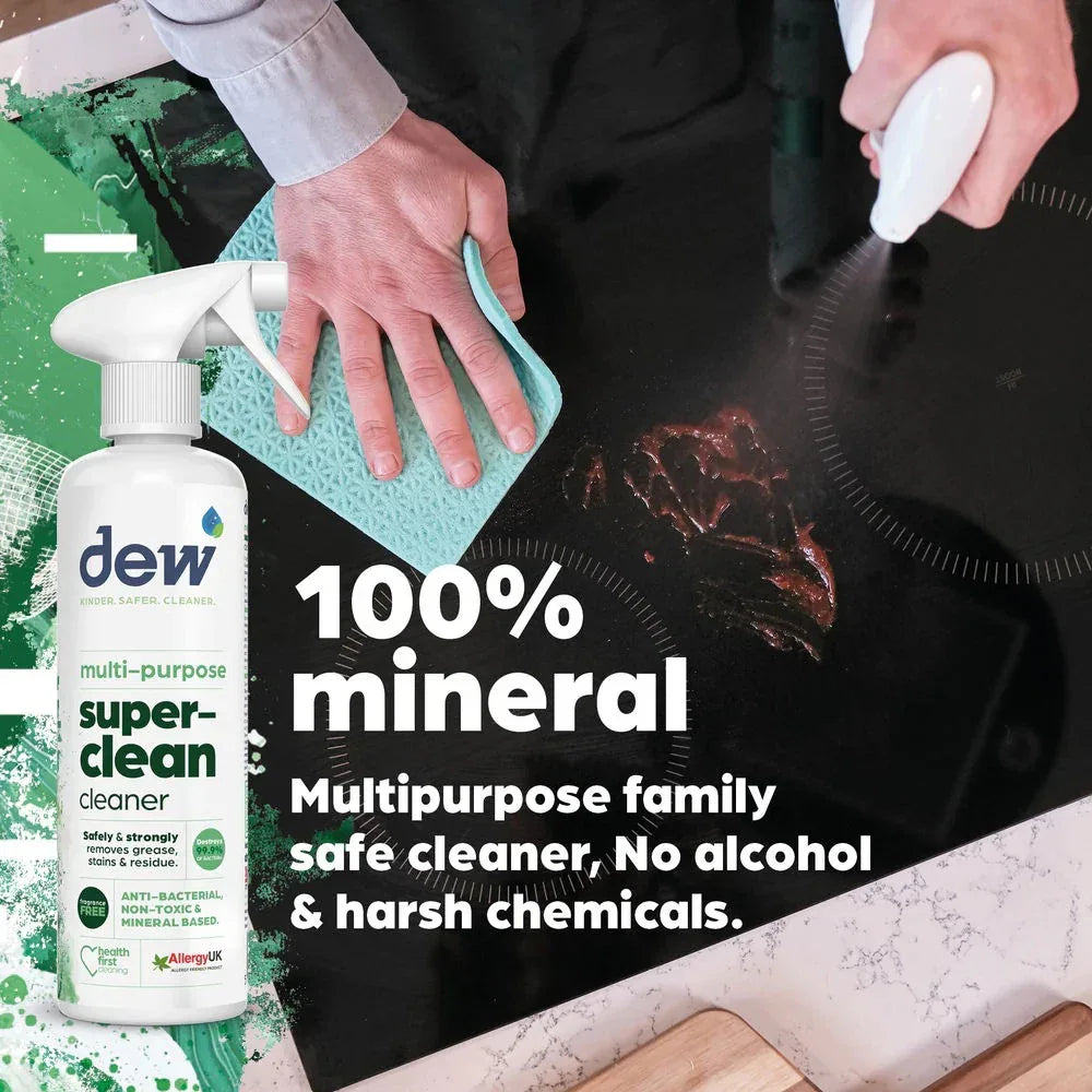 Dew Superclean Multi-Purpose Fragrance-Free Cleaner (2 Sizes) - Pupsik Singapore