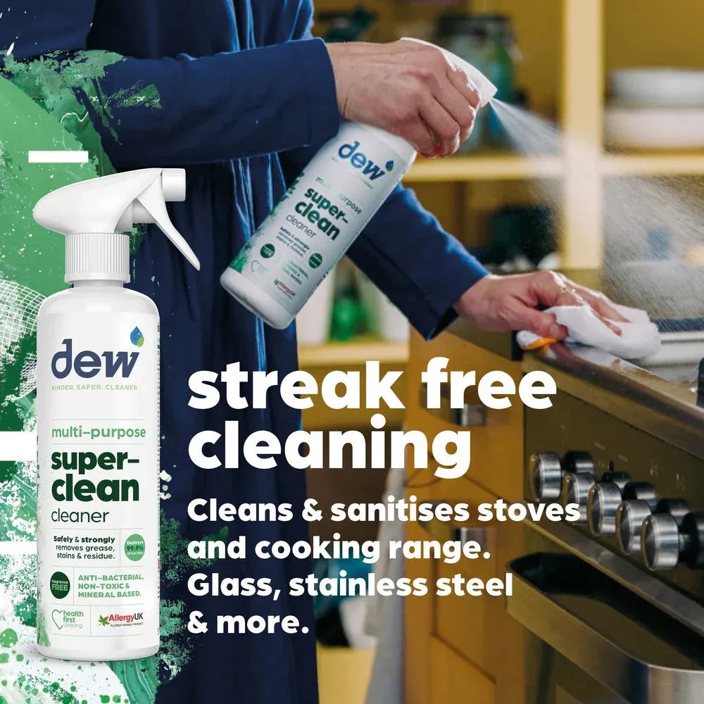 Dew Superclean Multi-Purpose Fragrance-Free Cleaner (2 Sizes) - Pupsik Singapore