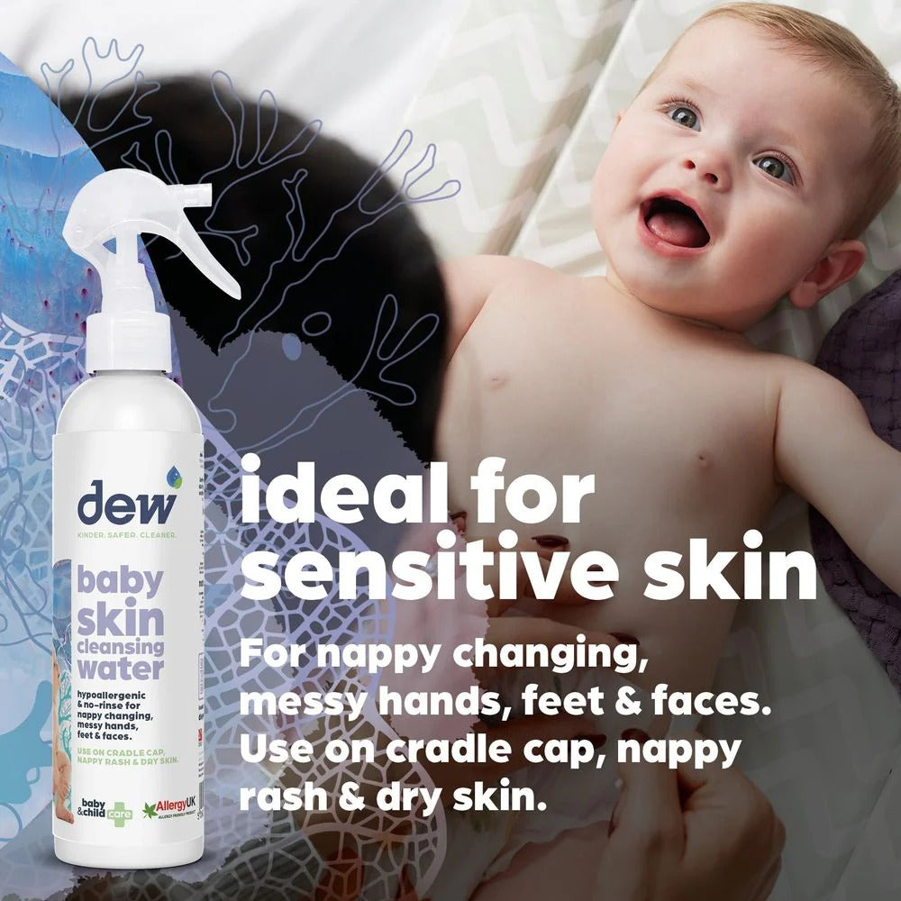 Dew Baby Skin Cleansing Water, 65ml (Exp 10/26)