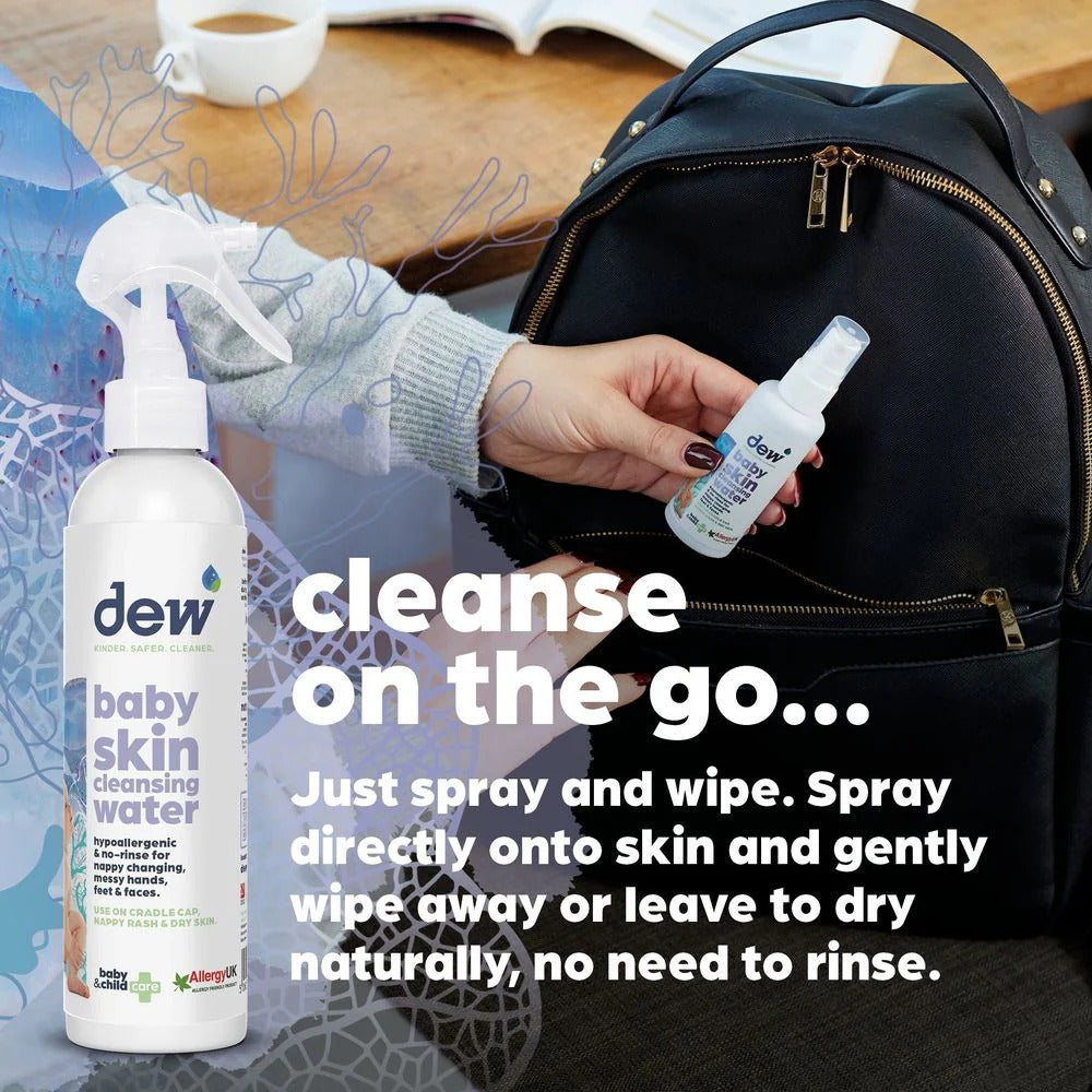 Dew Baby Skin Cleansing Water, 65ml (Exp 10/26)
